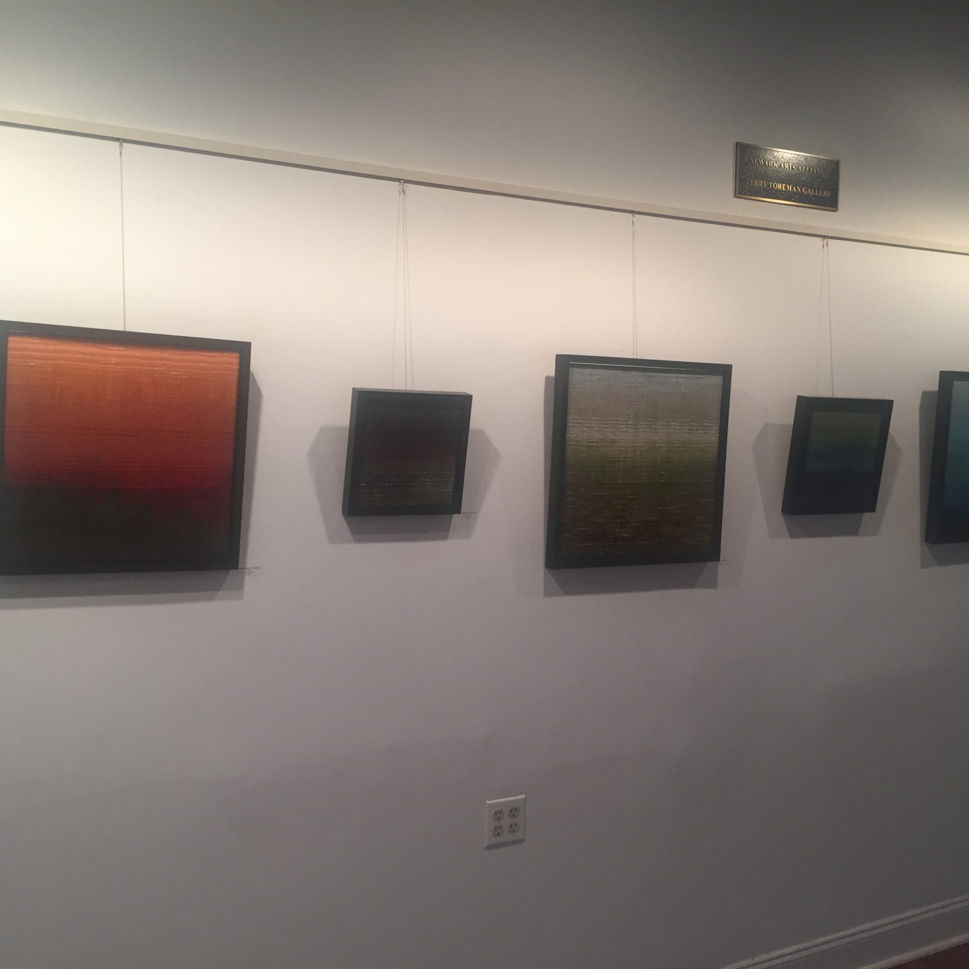 Woven Landscape Exhibition - Newark Arts Alliance - Susan Balascio