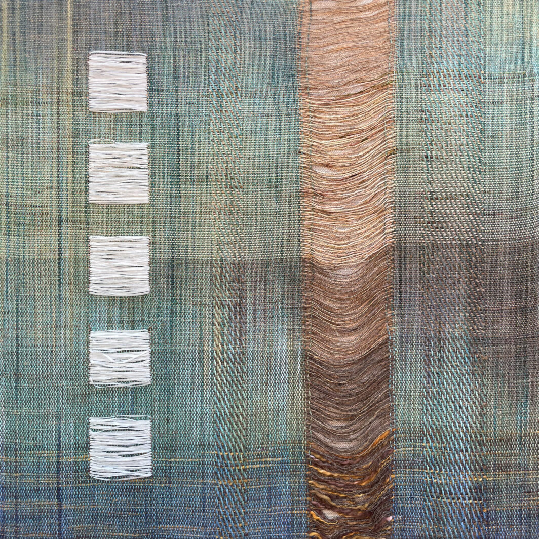 Isolated Waters II - Woven Art - Susan Balascio