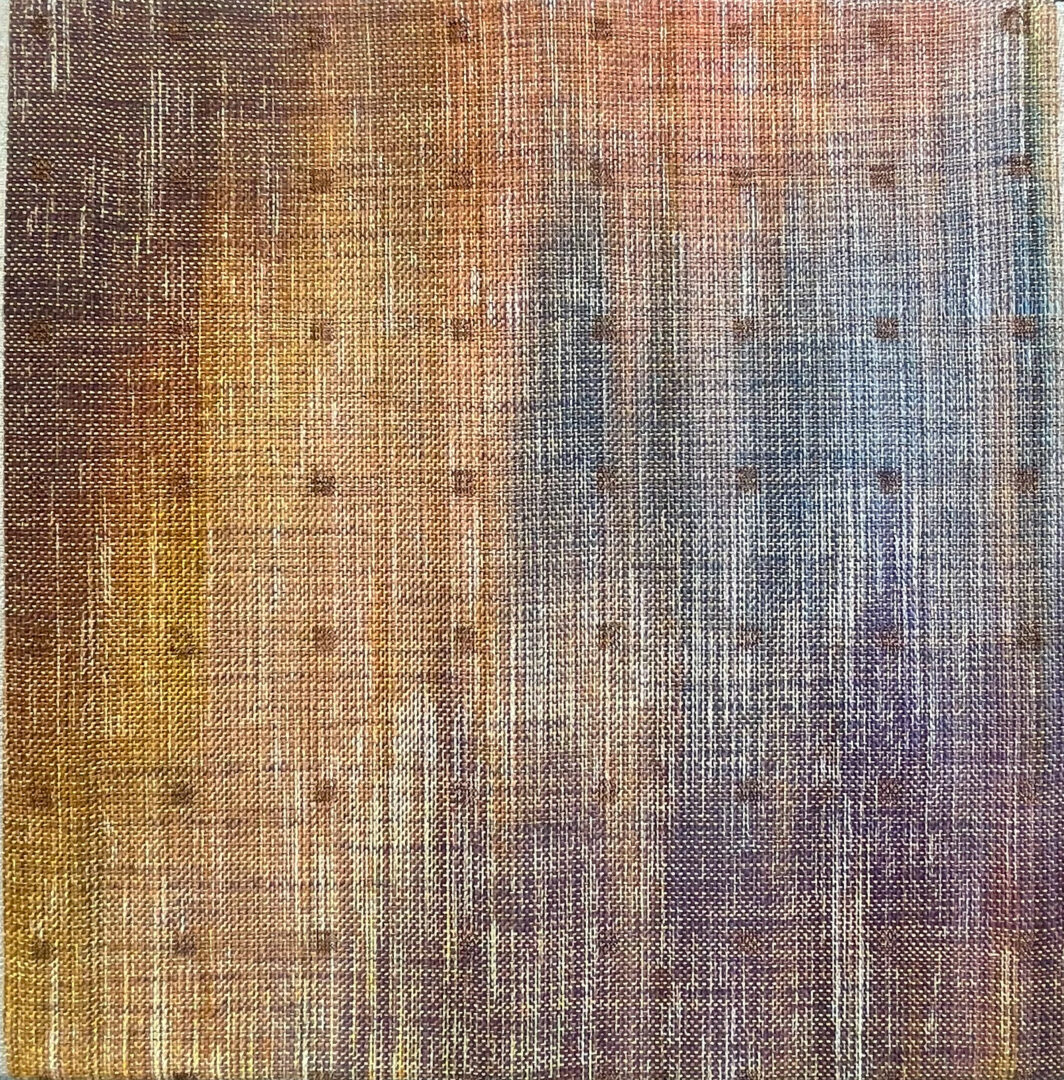 Conforming to the Square II - woven artwork - Susan Balascio