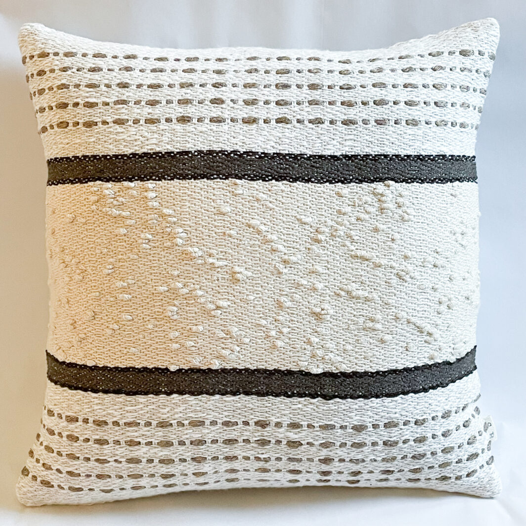 susan balascio - handwoven - pillow