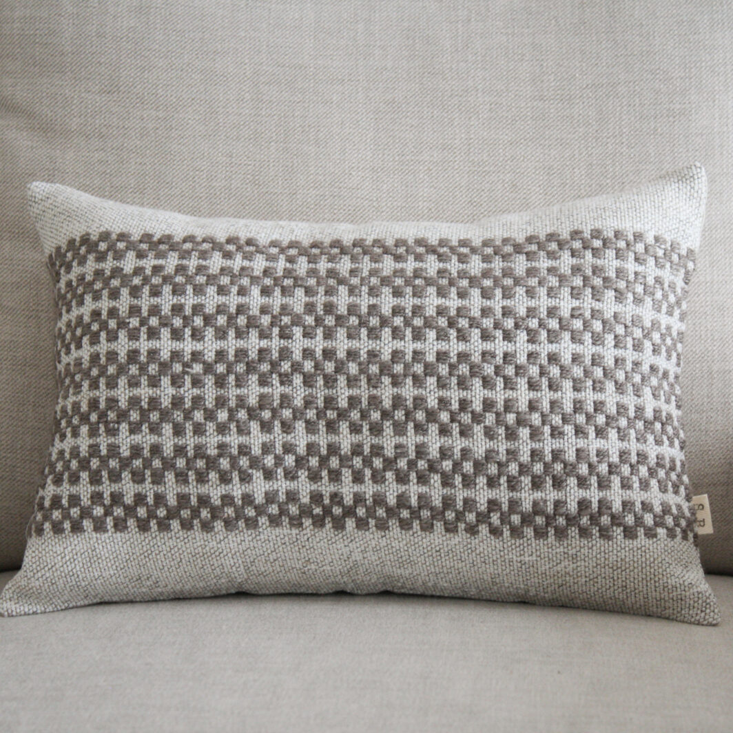 susan balascio - handwoven - pillow