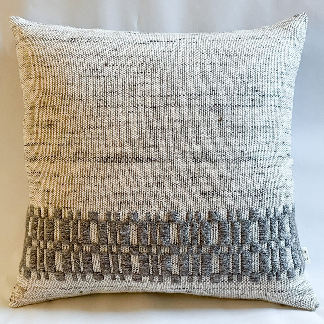 susan balasio - handwoven - pillow