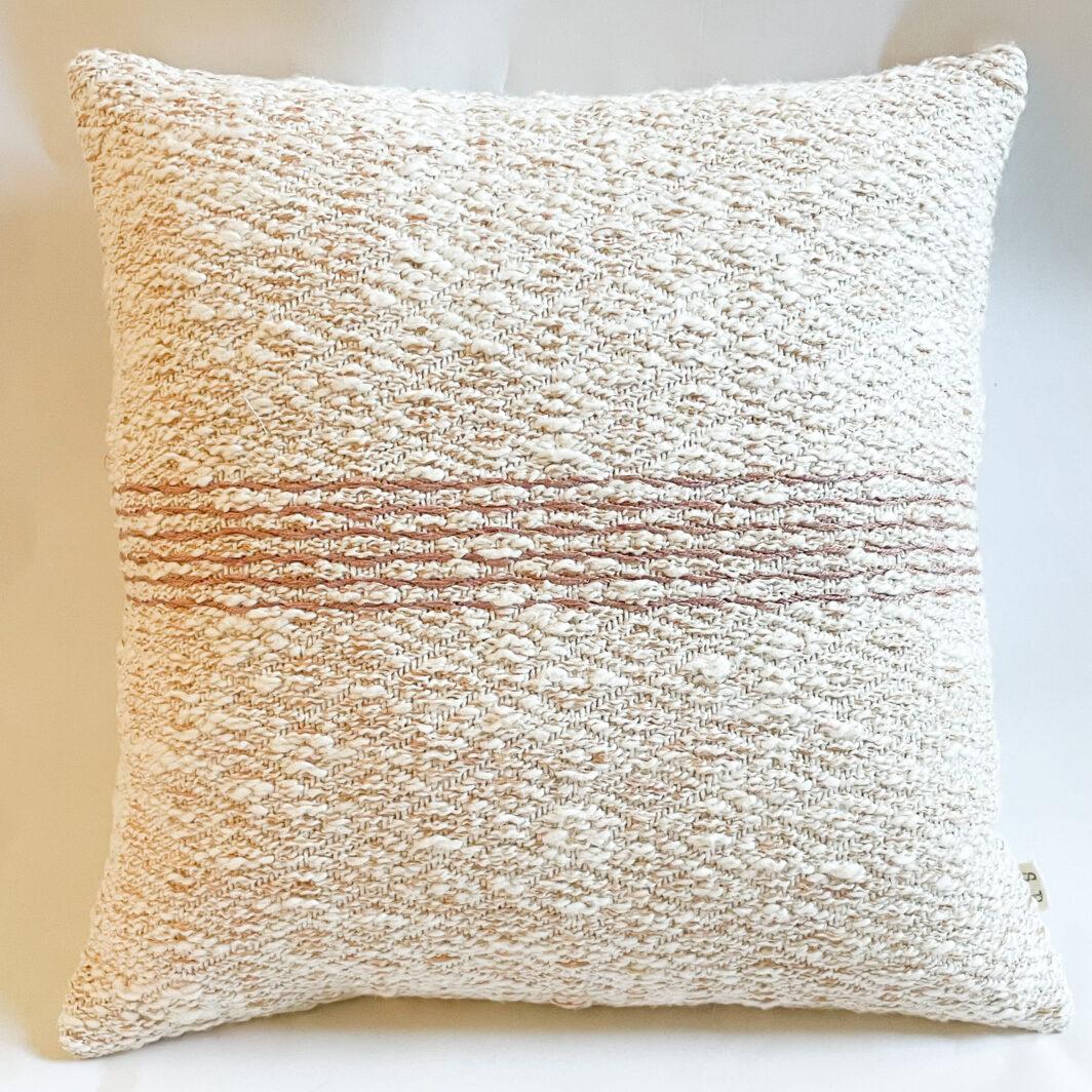 susan balascio - handwoven - pillow